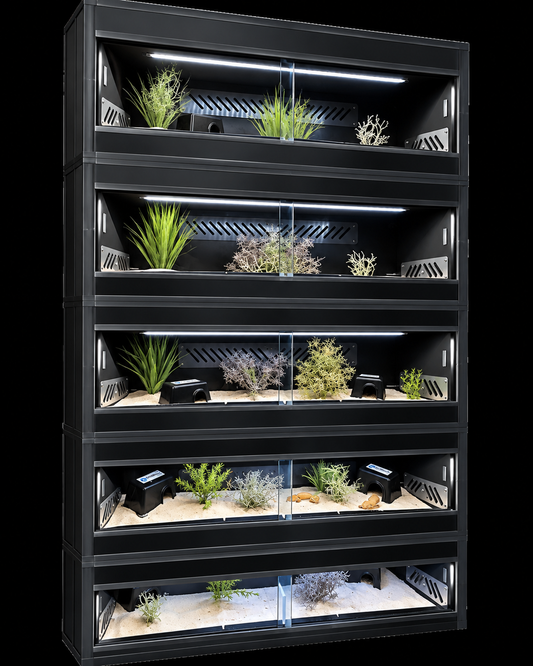 Xtra Slimline 3FT Stack (900x300x300) PVC Reptile Enclosure